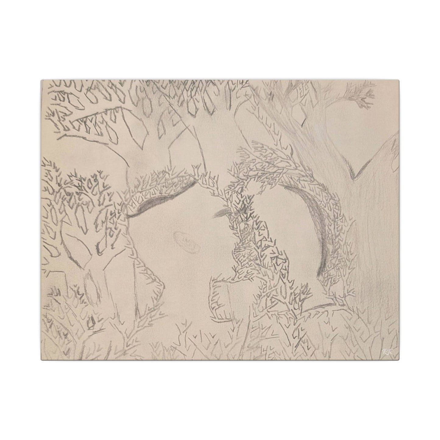 Canvas Gallery Wraps Wall Art Rooted by The Earth by Its A Art Vibe