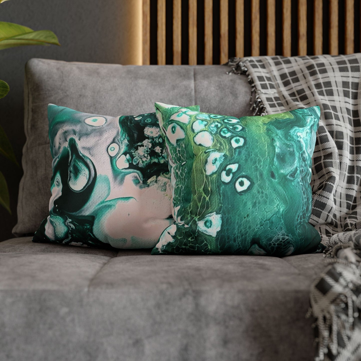 Faux Suede Pillow Designed by Its A Art Vibe #21