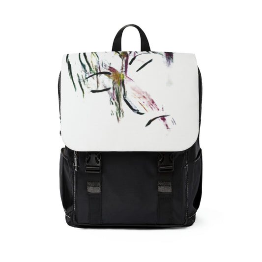 Unisex Casual Shoulder Backpack Think So by Its A Art Vibe