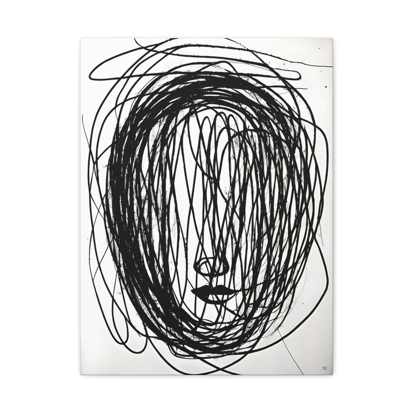 Matte Canvas, Stretched, 1.25" Original Art Printed to canvas by Its A Art Vibe