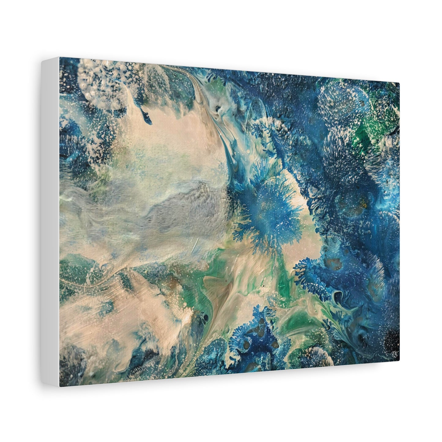 Canvas Print - Show Me Ocean Blue by Its A Art Vibe