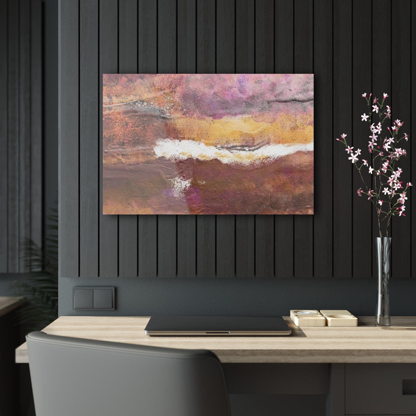 Acrylic Prints Rustic Fire by Its A Art Vibe