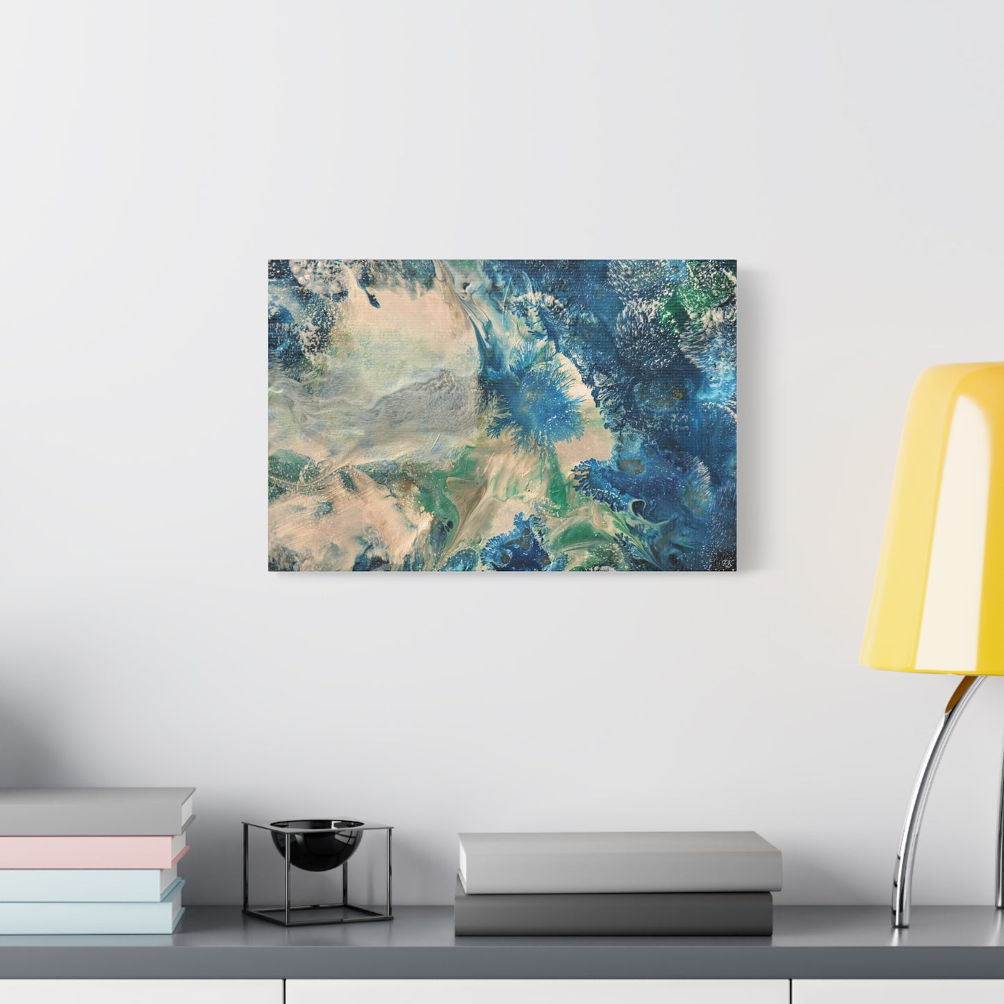 Canvas Print - Show Me Ocean Blue by Its A Art Vibe
