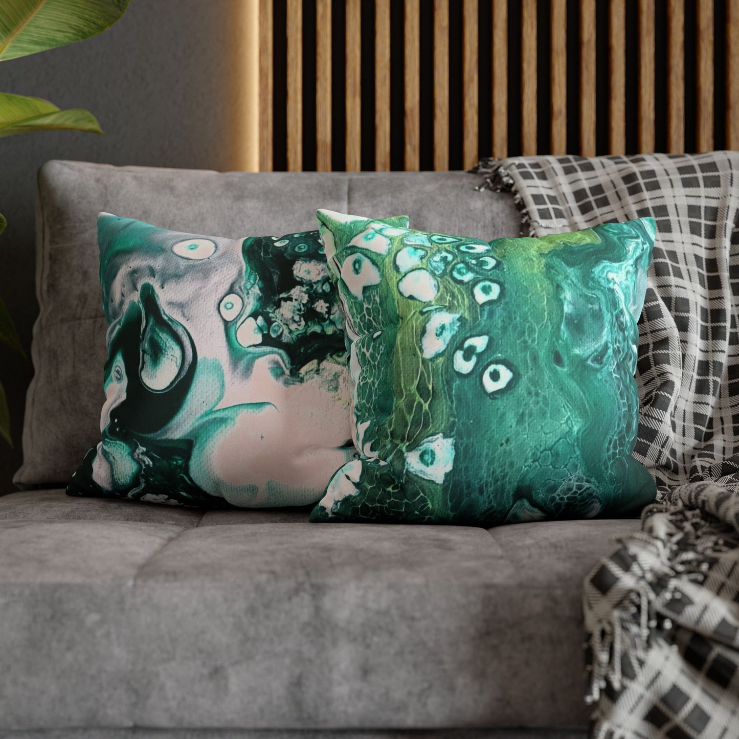 Faux Suede Pillow Designed by Its A Art Vibe #21
