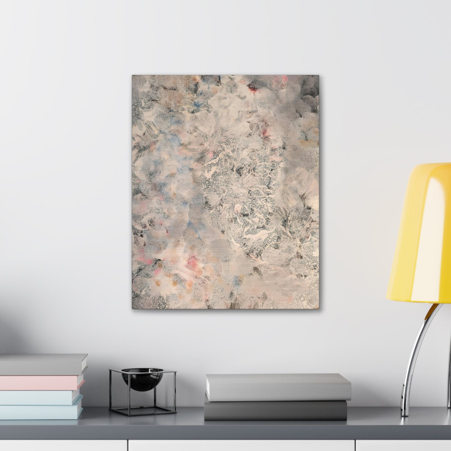 Canvas Gallery Wraps Abstract Gray Bae Light by Its A Art Vibe