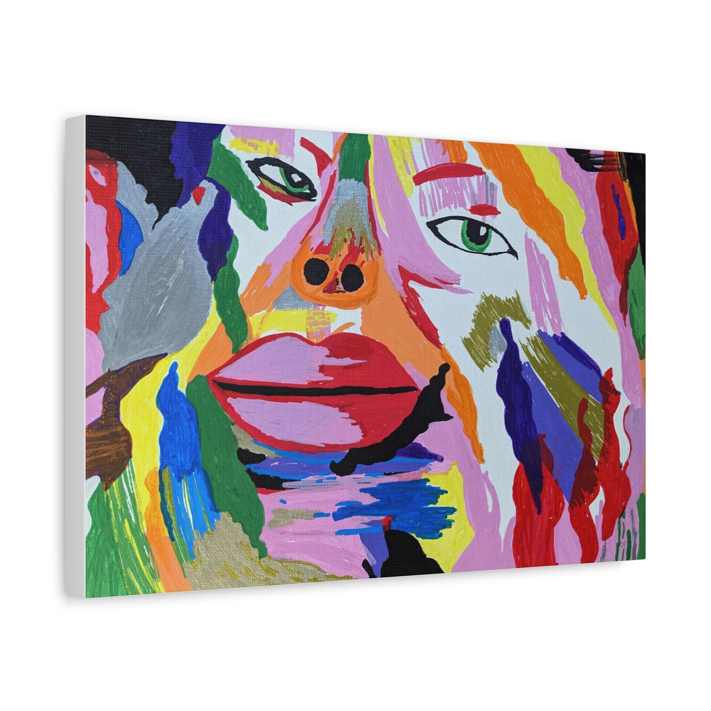 Canvas Gallery Wraps Wall Art Facing Life by Its A Art Vibe