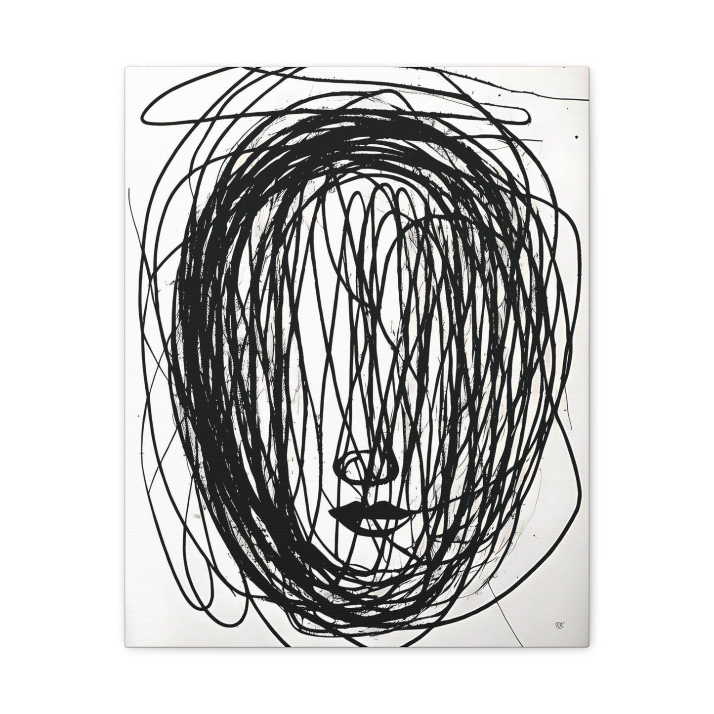 Matte Canvas, Stretched, 1.25" Original Art Printed to canvas by Its A Art Vibe