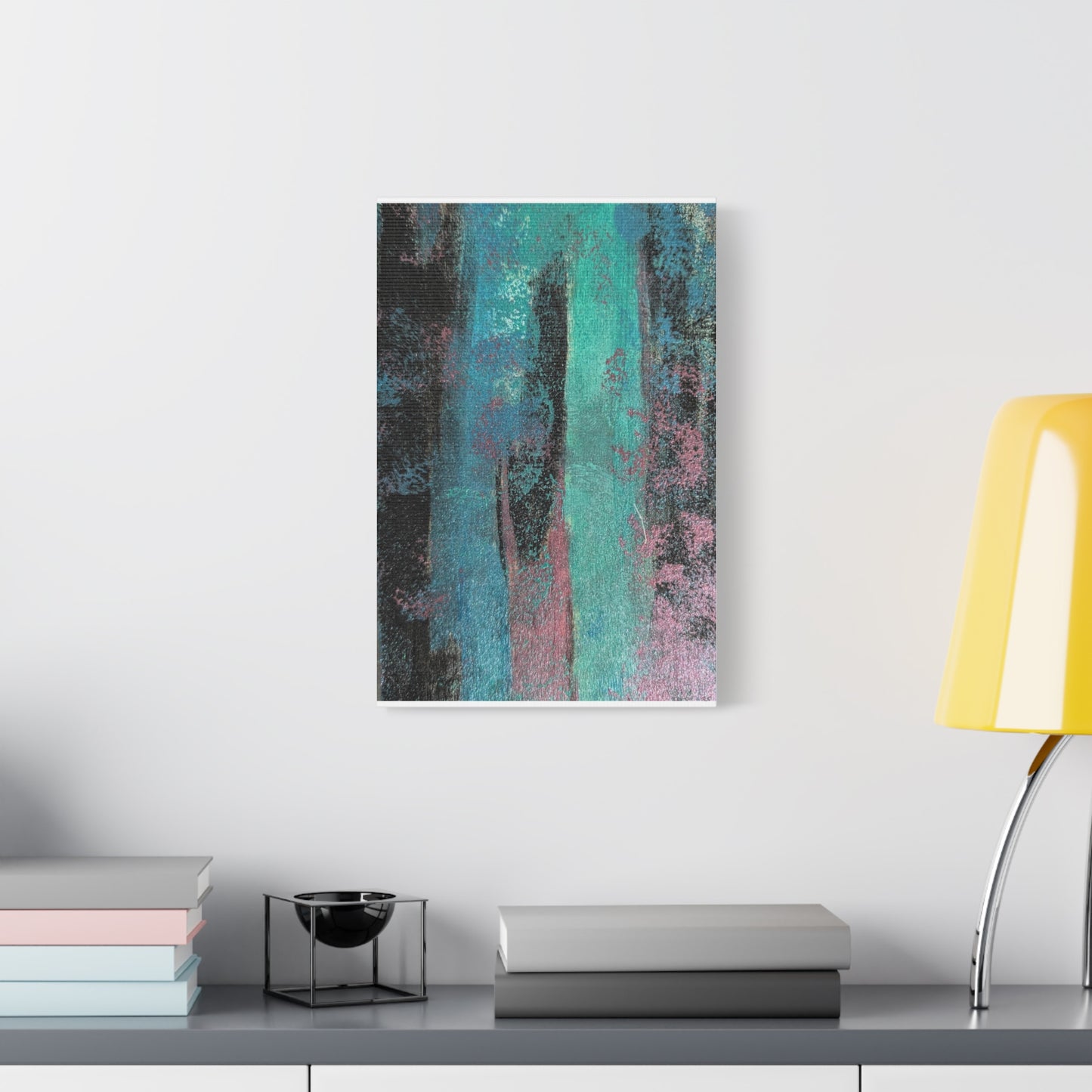 Canvas Gallery Wraps Rustic Blue Breeze by Its A Art Vibe 1 of 2