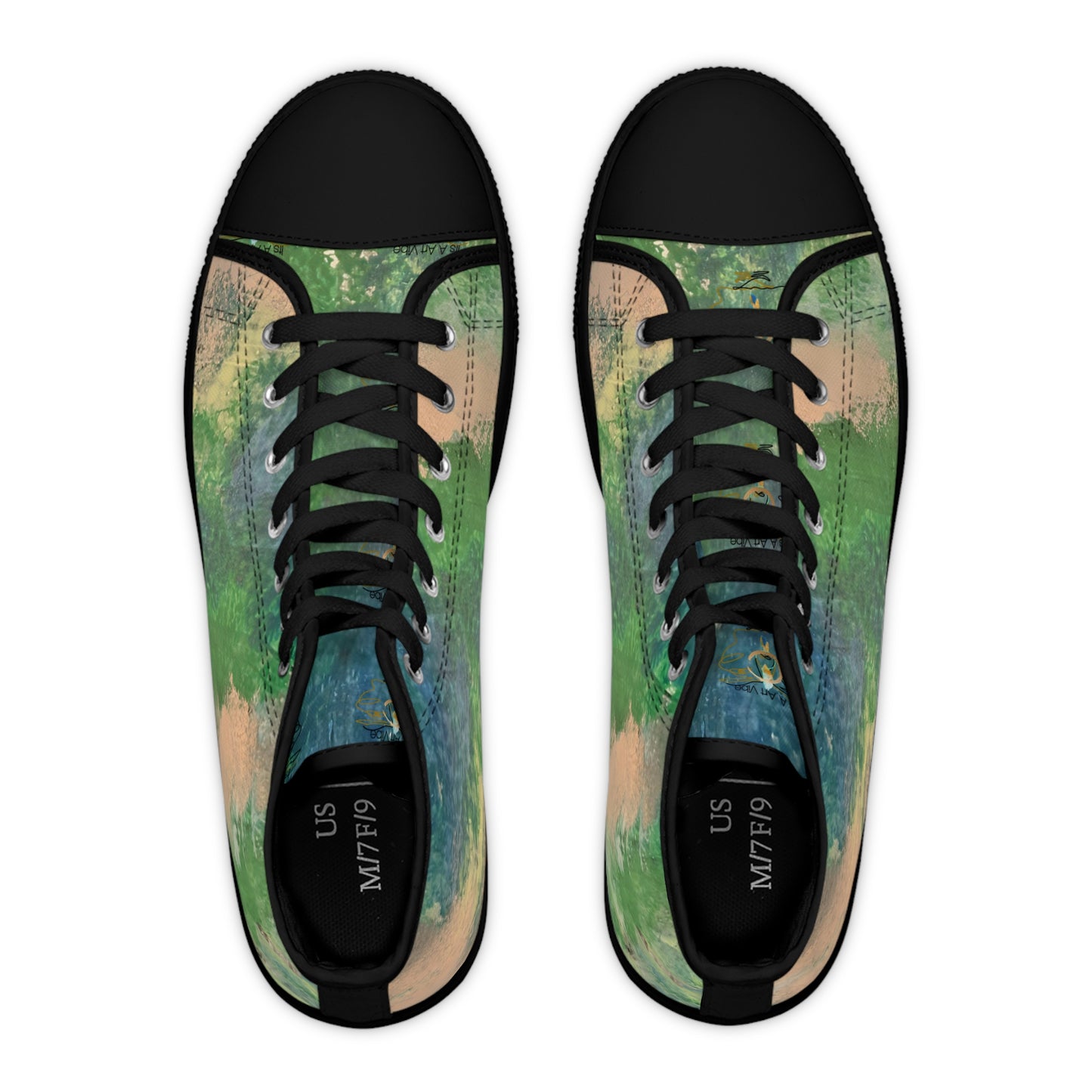 Women's High Top Sneakers Green