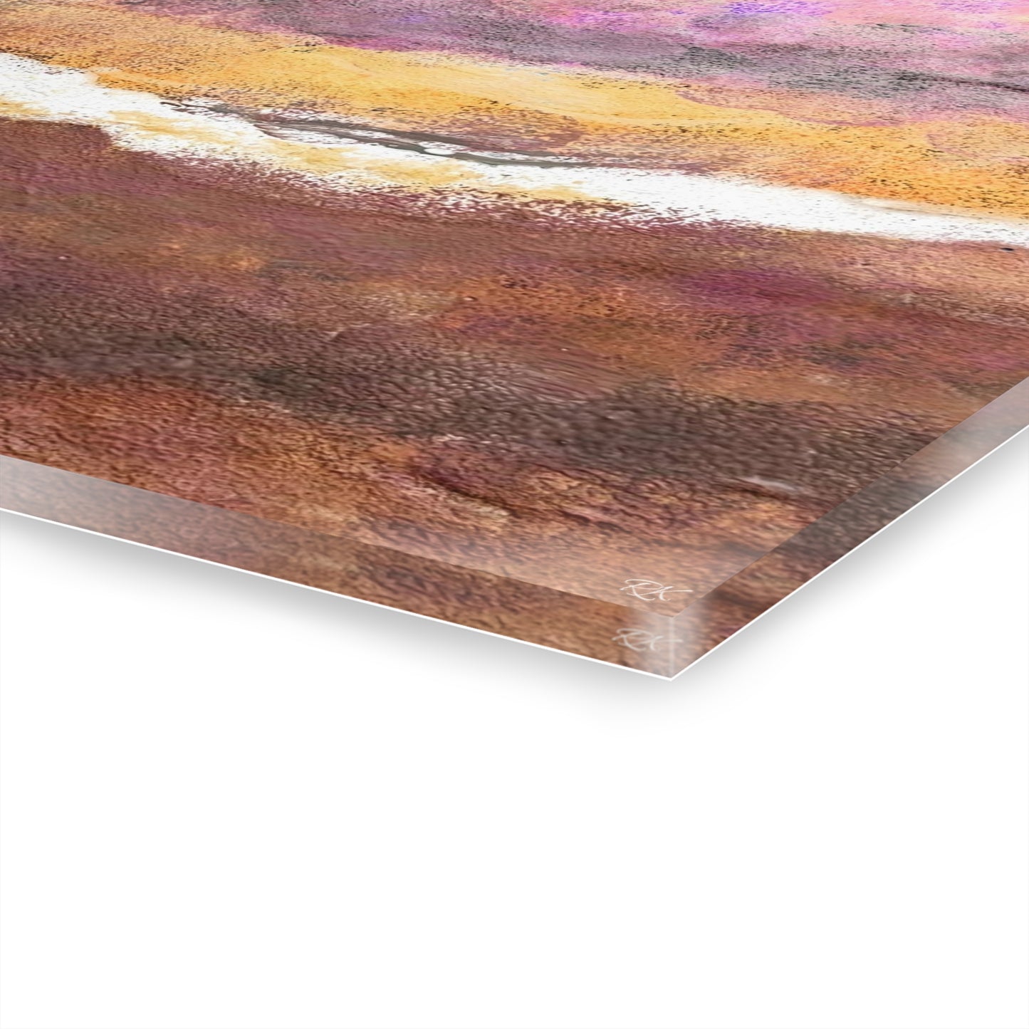 Acrylic Print Rustic Fire by Its A Art Vibe