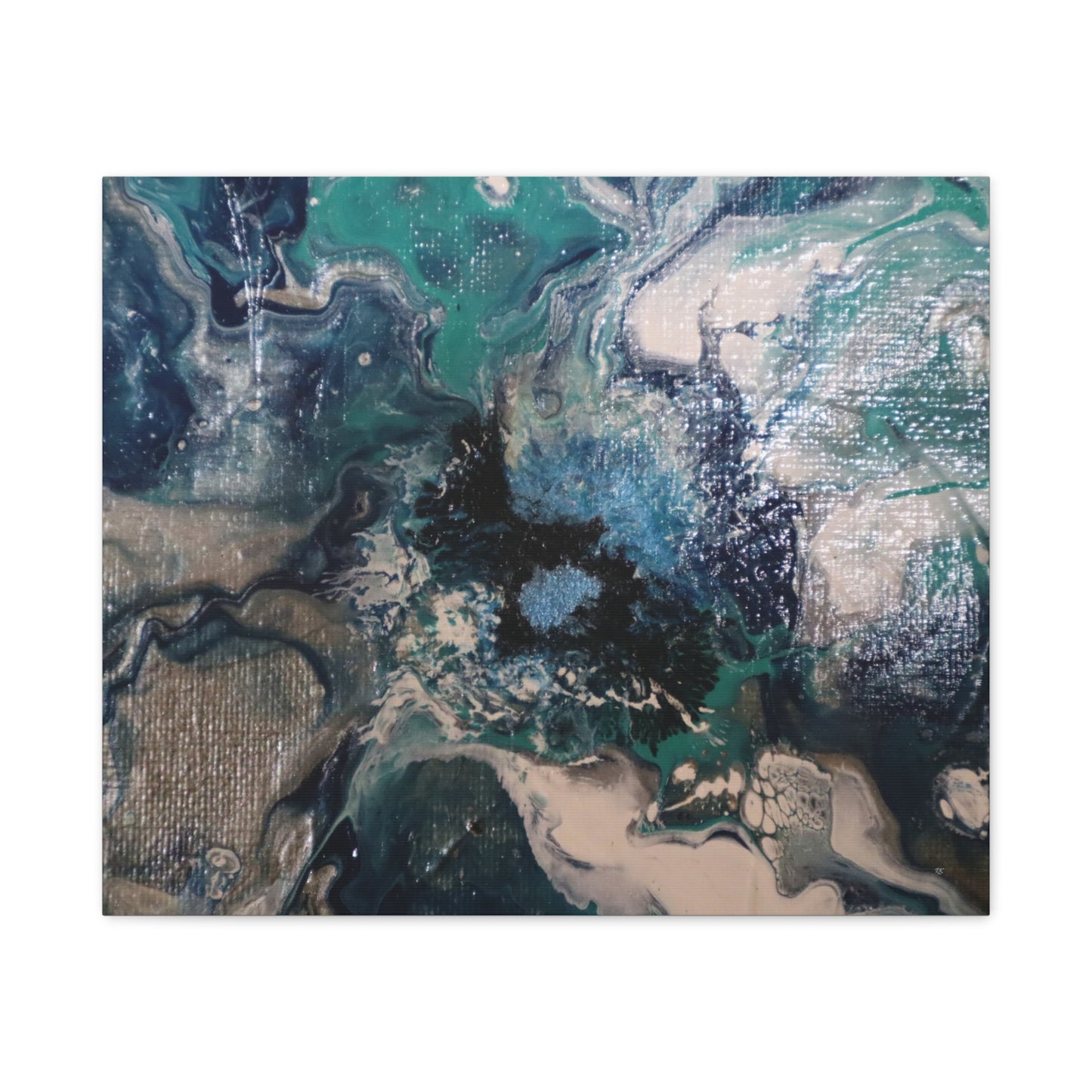 Vibrant Floral Abstract Canvas Wall Art