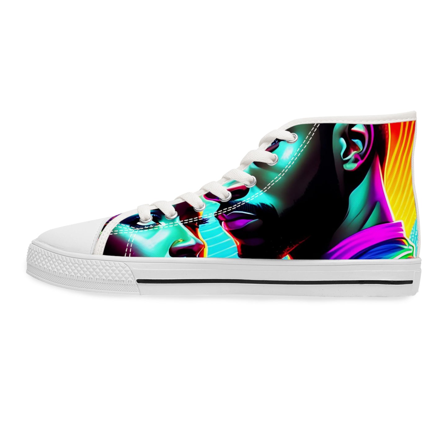 Women's High-Top Sneakers I Got Your Back by Its A Art Vibe