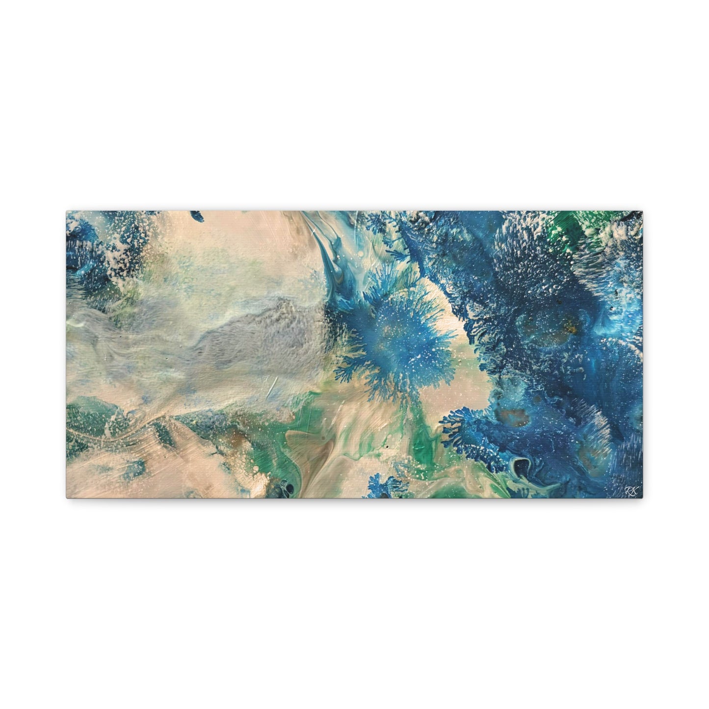 Canvas Print - Show Me Ocean Blue by Its A Art Vibe
