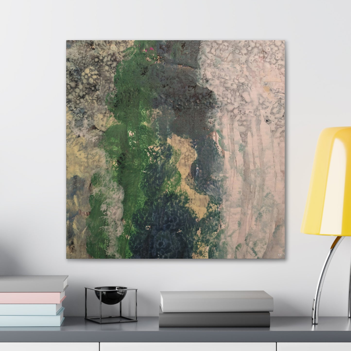 Canvas Gallery Wraps Wall Art Rustic Green by Its A Art Vibe