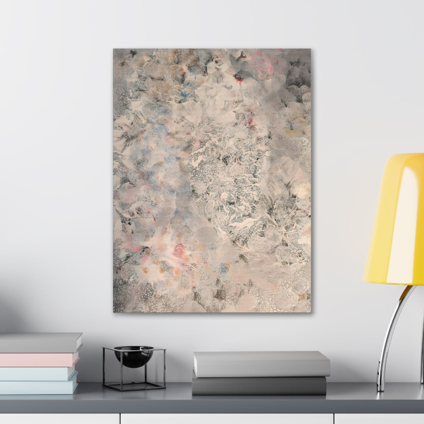 Canvas Gallery Wraps Abstract Gray Bae Light by Its A Art Vibe