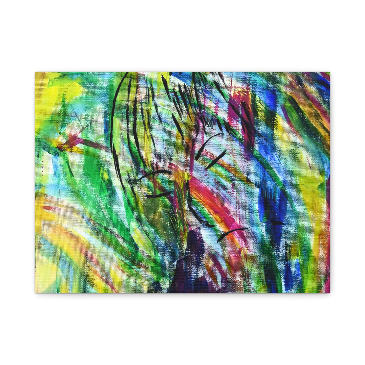 Canvas Gallery Wraps Original Painting printed to canvas by Its A Art Vibe 1.25' Stretched