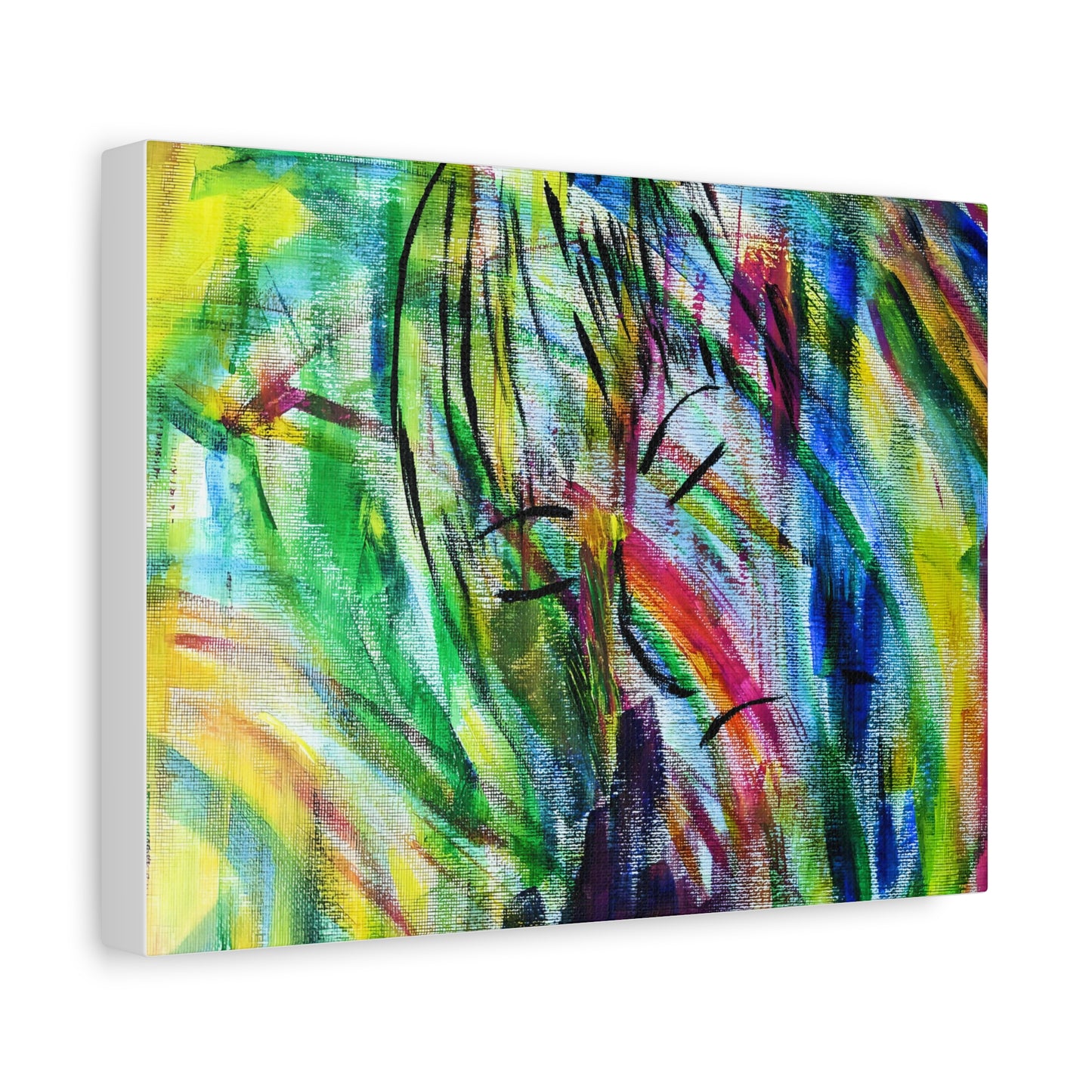 Canvas Gallery Wraps Original Painting printed to canvas by Its A Art Vibe 1.25' Stretched