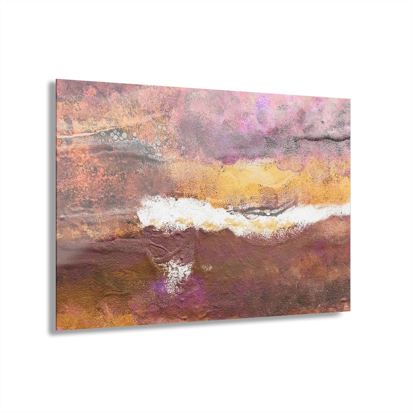 Acrylic Print Rustic Fire by Its A Art Vibe