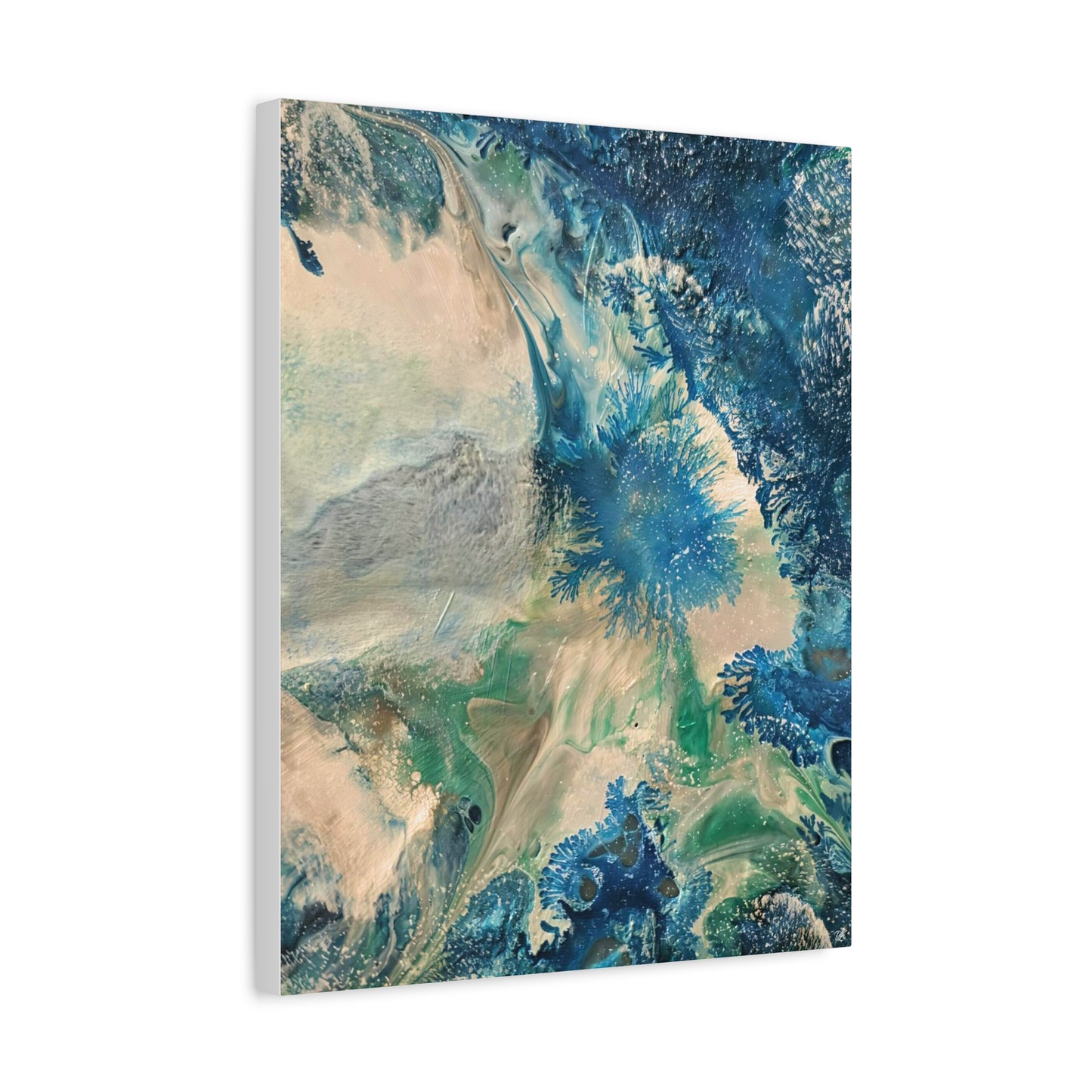 Canvas Print - Show Me Ocean Blue by Its A Art Vibe