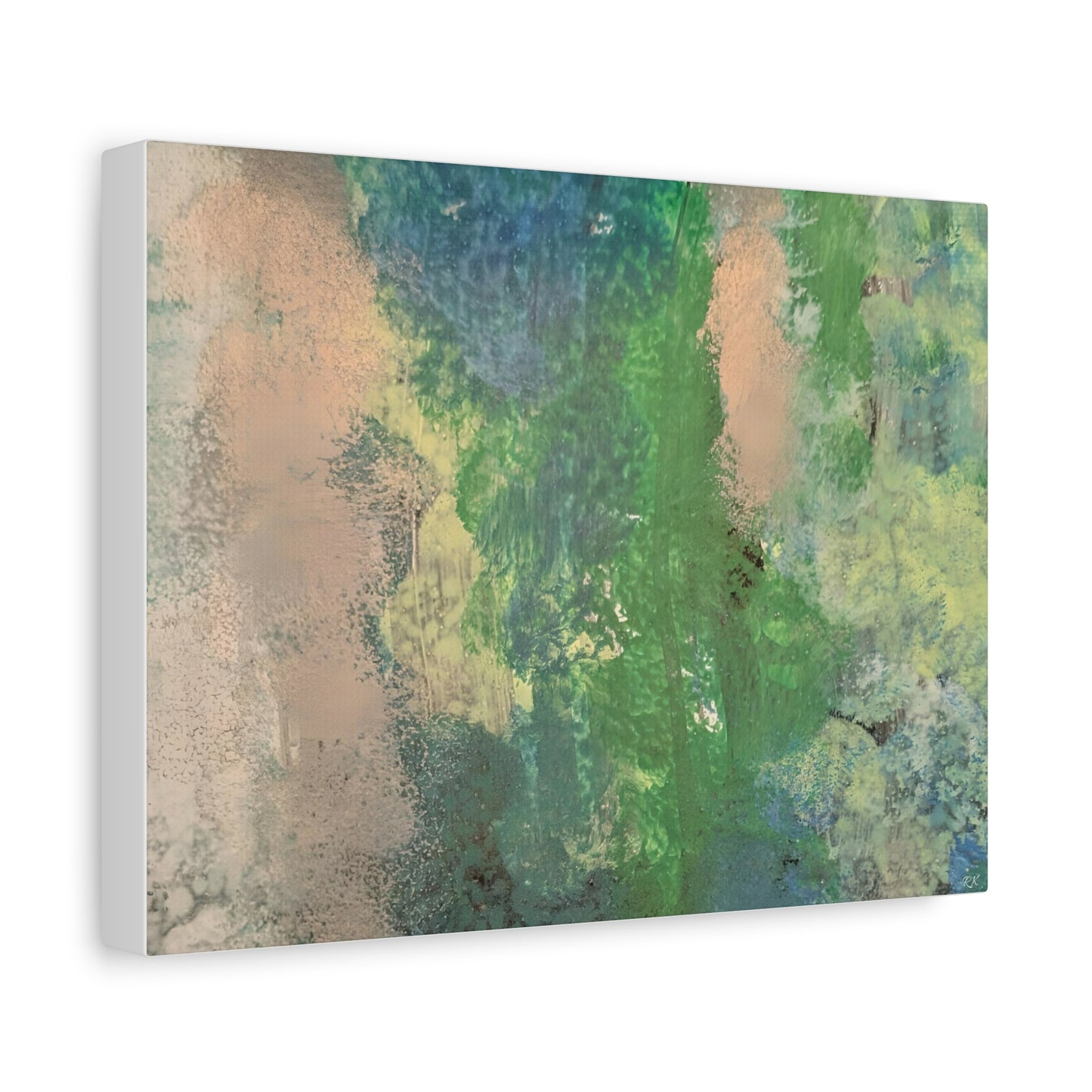 Canvas Gallery Wraps Wall Art Rustic Green by Its A Art Vibe