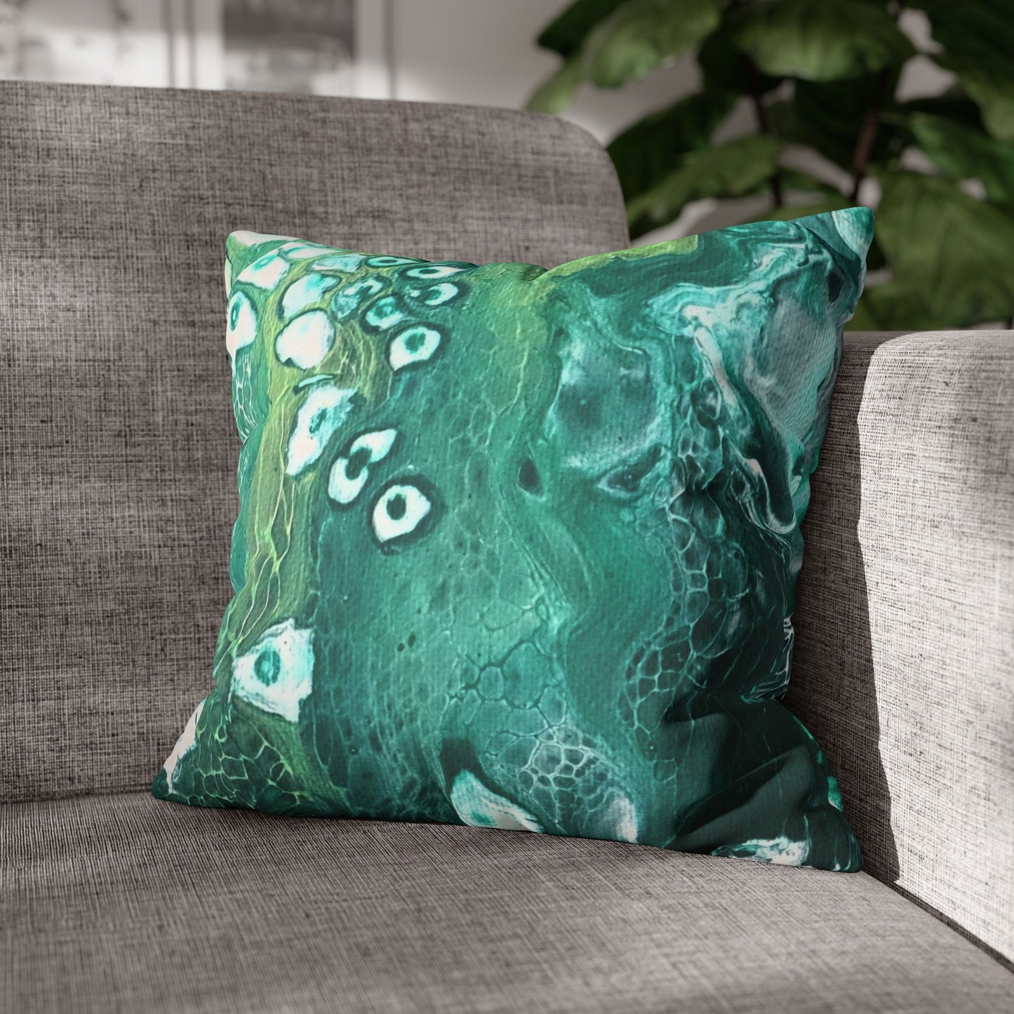 Faux Suede Pillow Designed by Its A Art Vibe #21