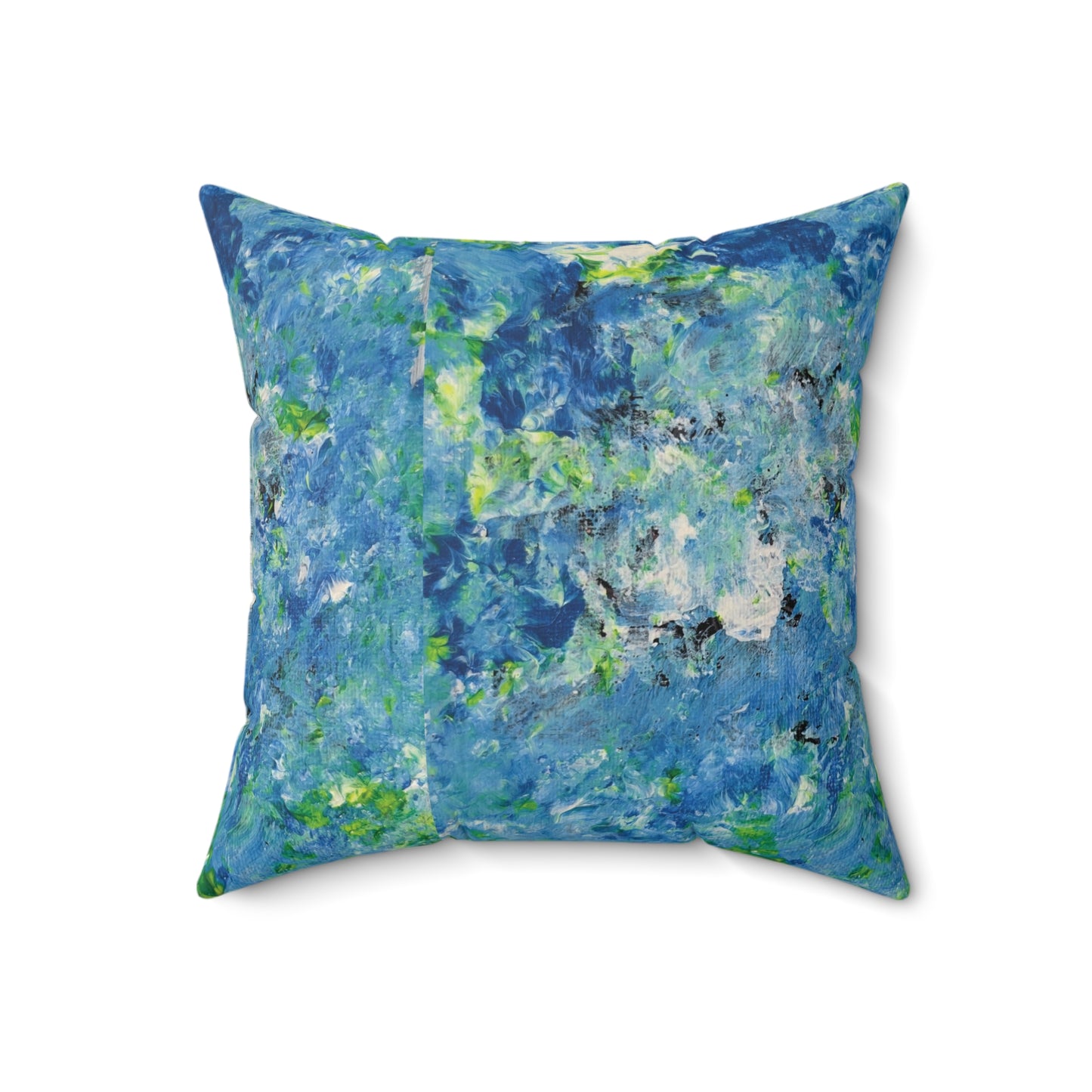 Faux Suede Pillow Designed by Its A Art Vibe #2