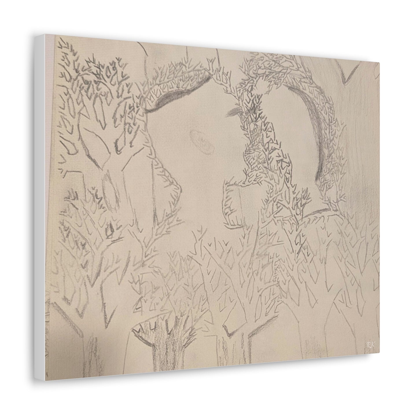 Canvas Gallery Wraps Wall Art Rooted by The Earth by Its A Art Vibe