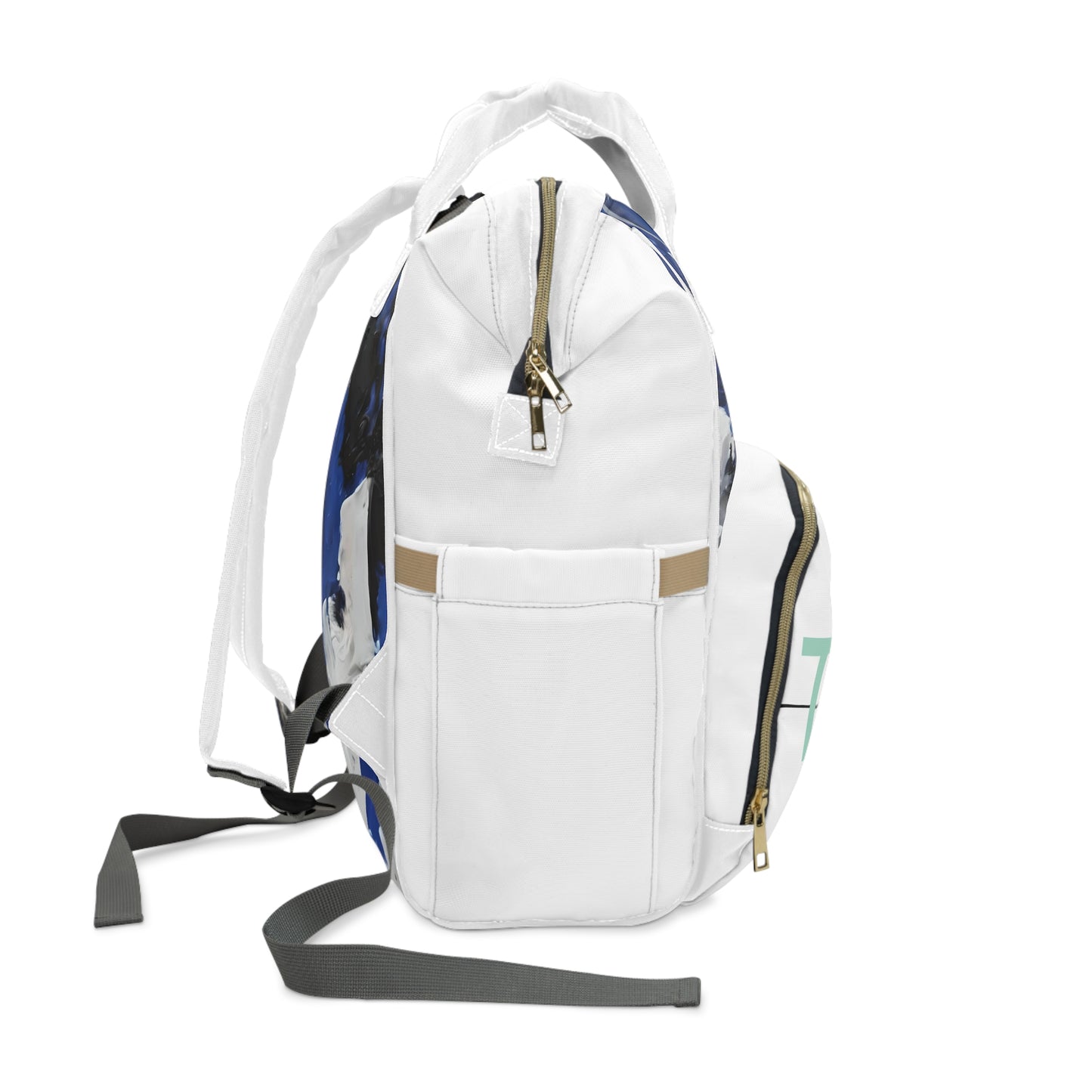 Multifunctional Diaper Backpack Blue by Its A Art Vibe