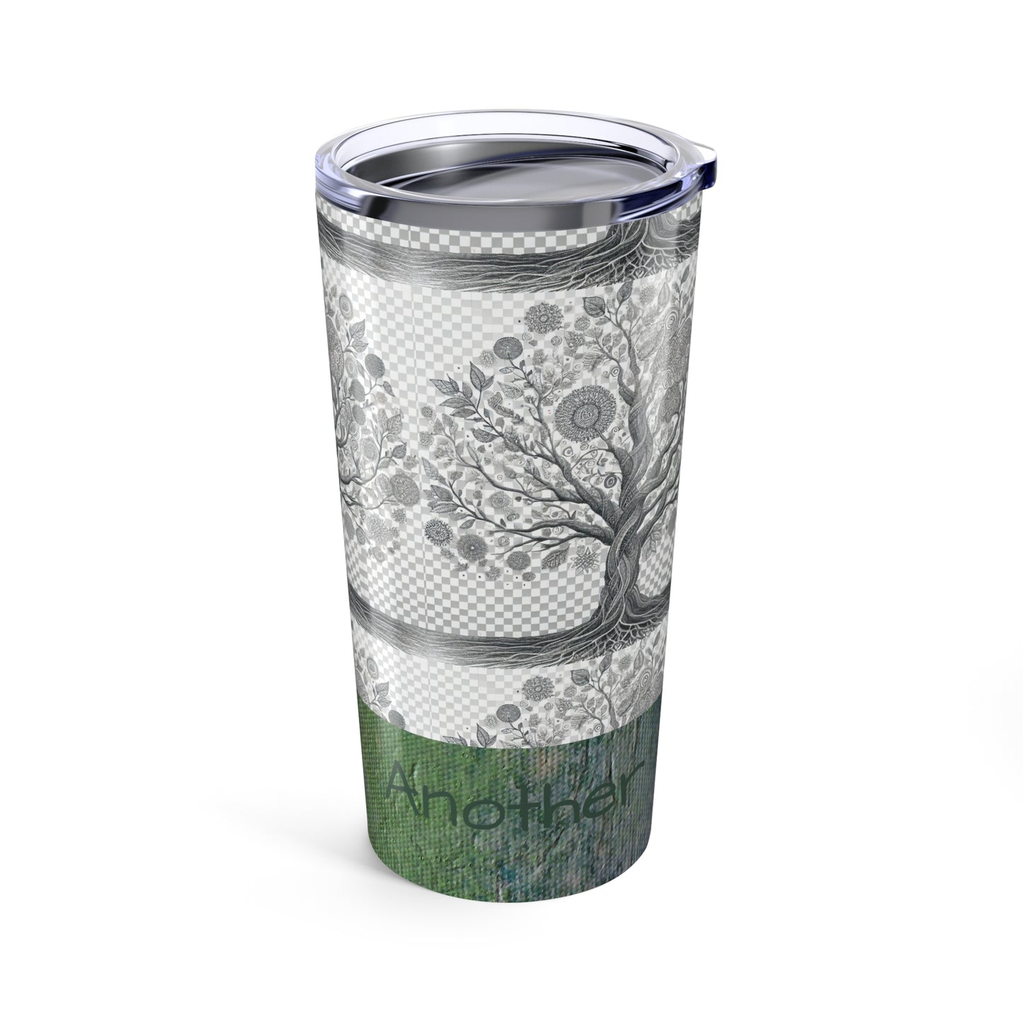 Stainless Steel Tumbler 20oz Double-Wall Insulated - Designed by Its A Art Vibe Another Lovely Day