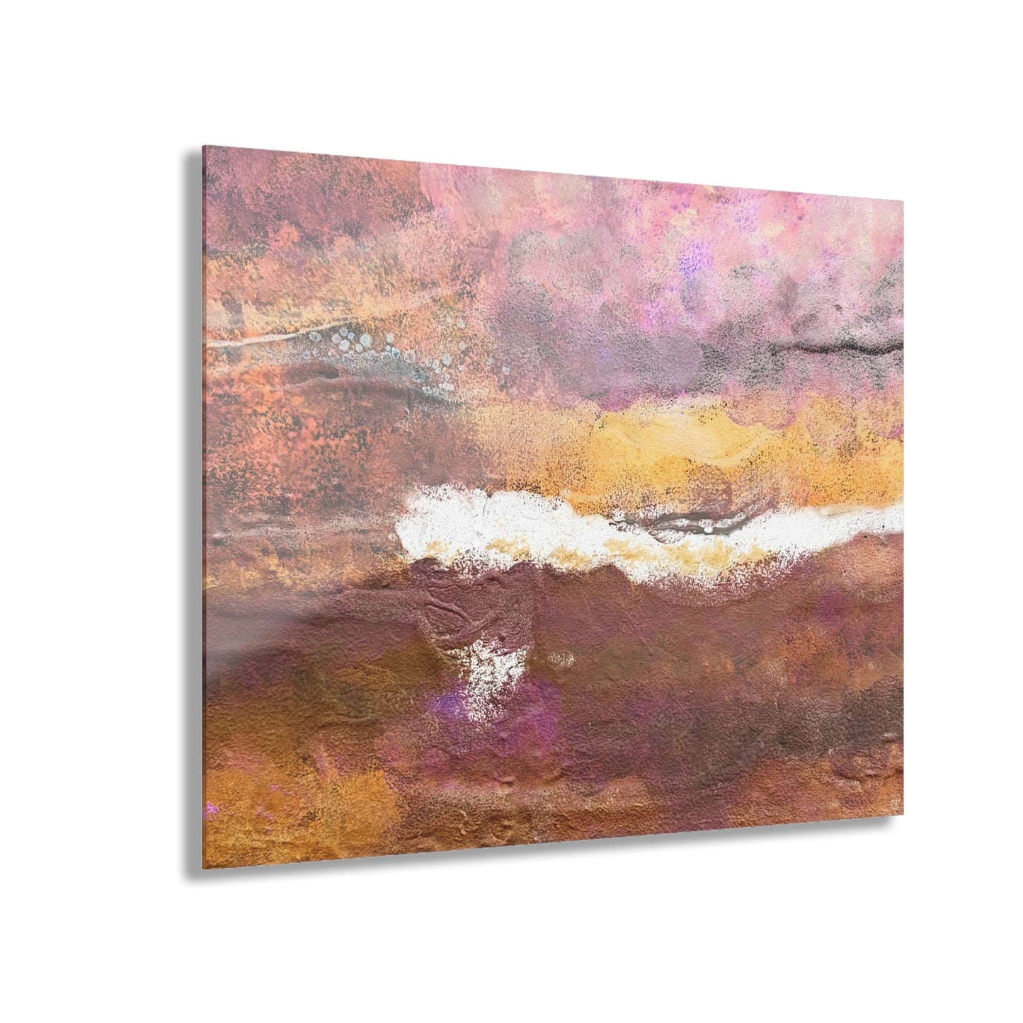 Acrylic Print Rustic Fire by Its A Art Vibe