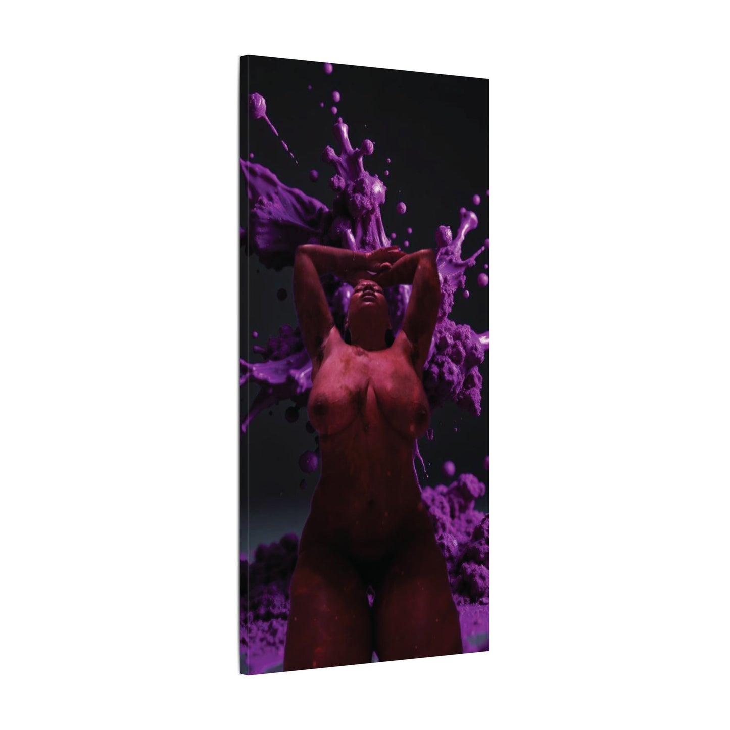 Canvas Wall Art - For She is Up Even When She is Down