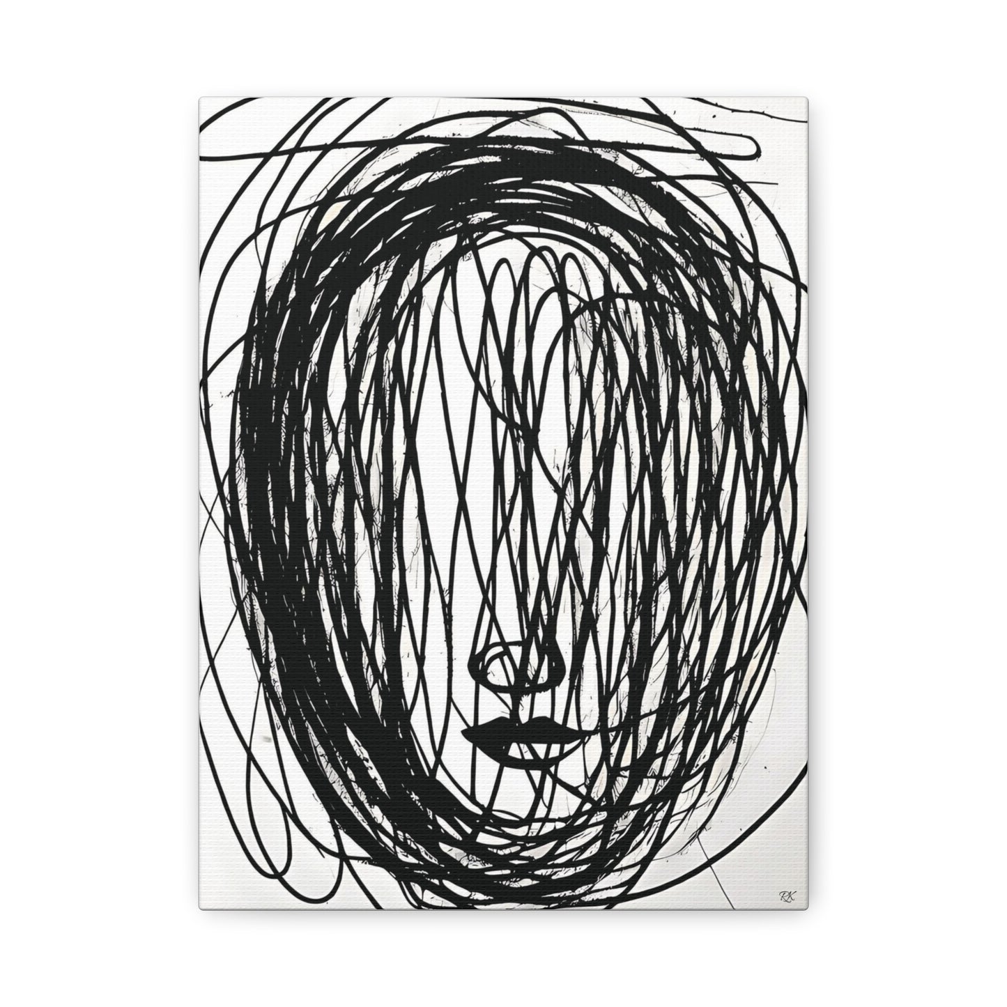 Matte Canvas, Stretched, 1.25" Original Art Printed to canvas by Its A Art Vibe