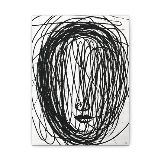 Matte Canvas, Stretched, 1.25" Original Art Printed to canvas by Its A Art Vibe