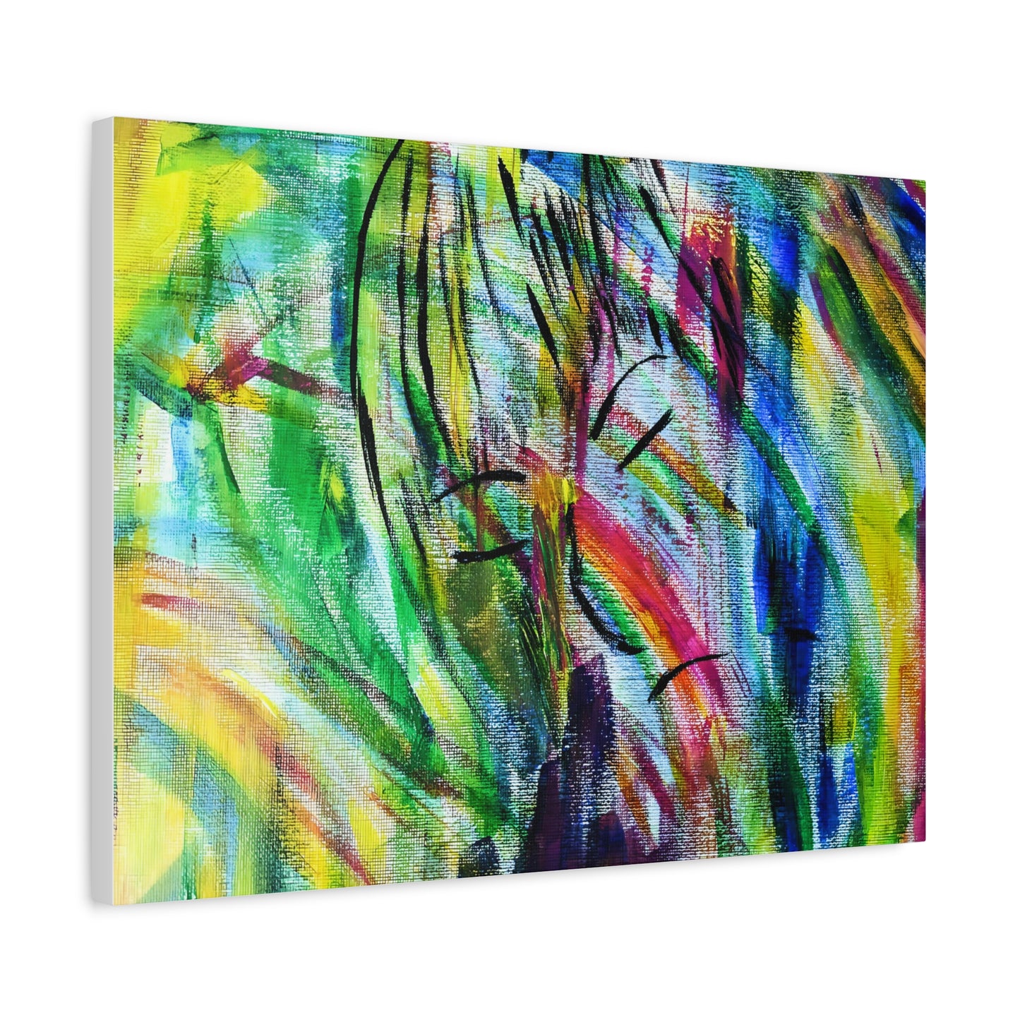 Canvas Gallery Wraps Original Painting printed to canvas by Its A Art Vibe 1.25' Stretched
