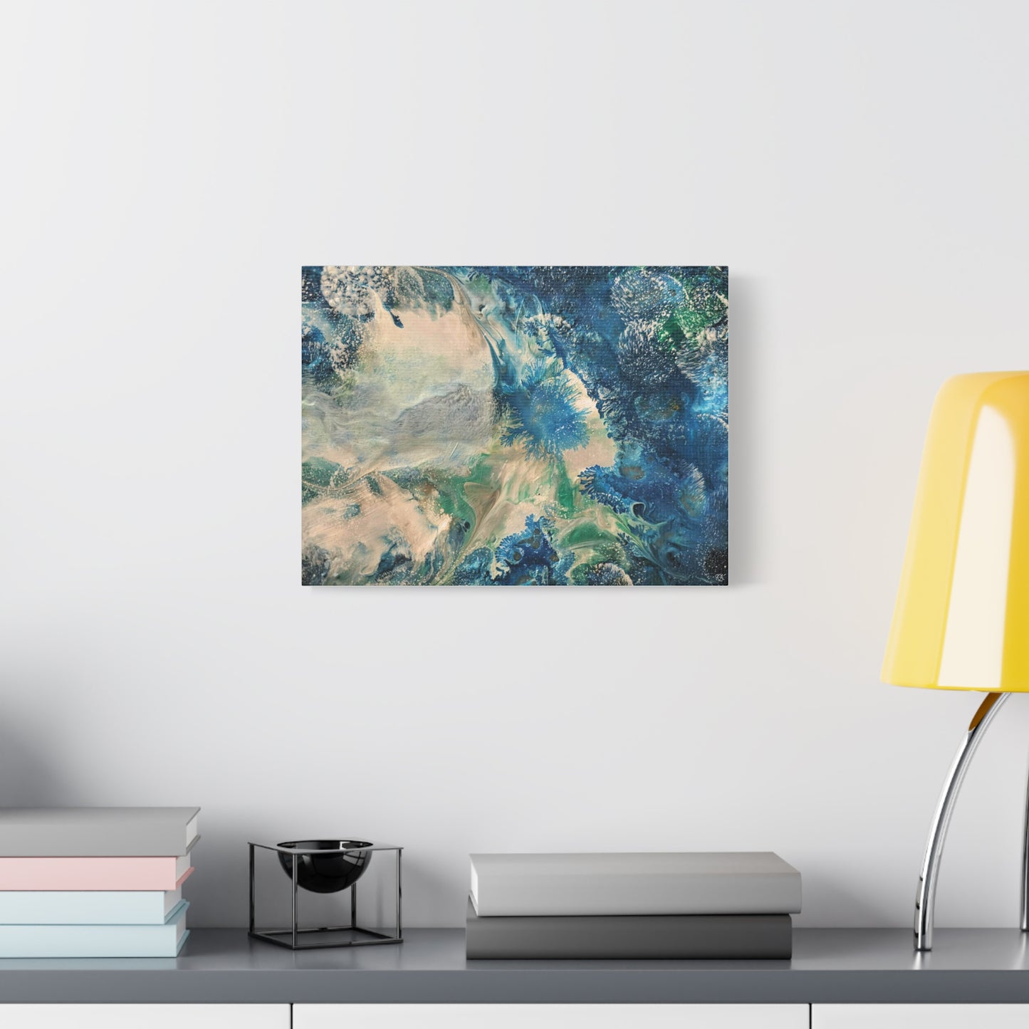 Canvas Print - Show Me Ocean Blue by Its A Art Vibe