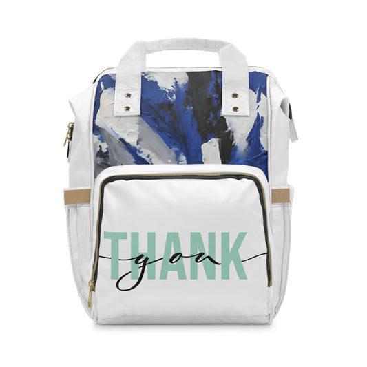 Multifunctional Diaper Backpack Blue by Its A Art Vibe