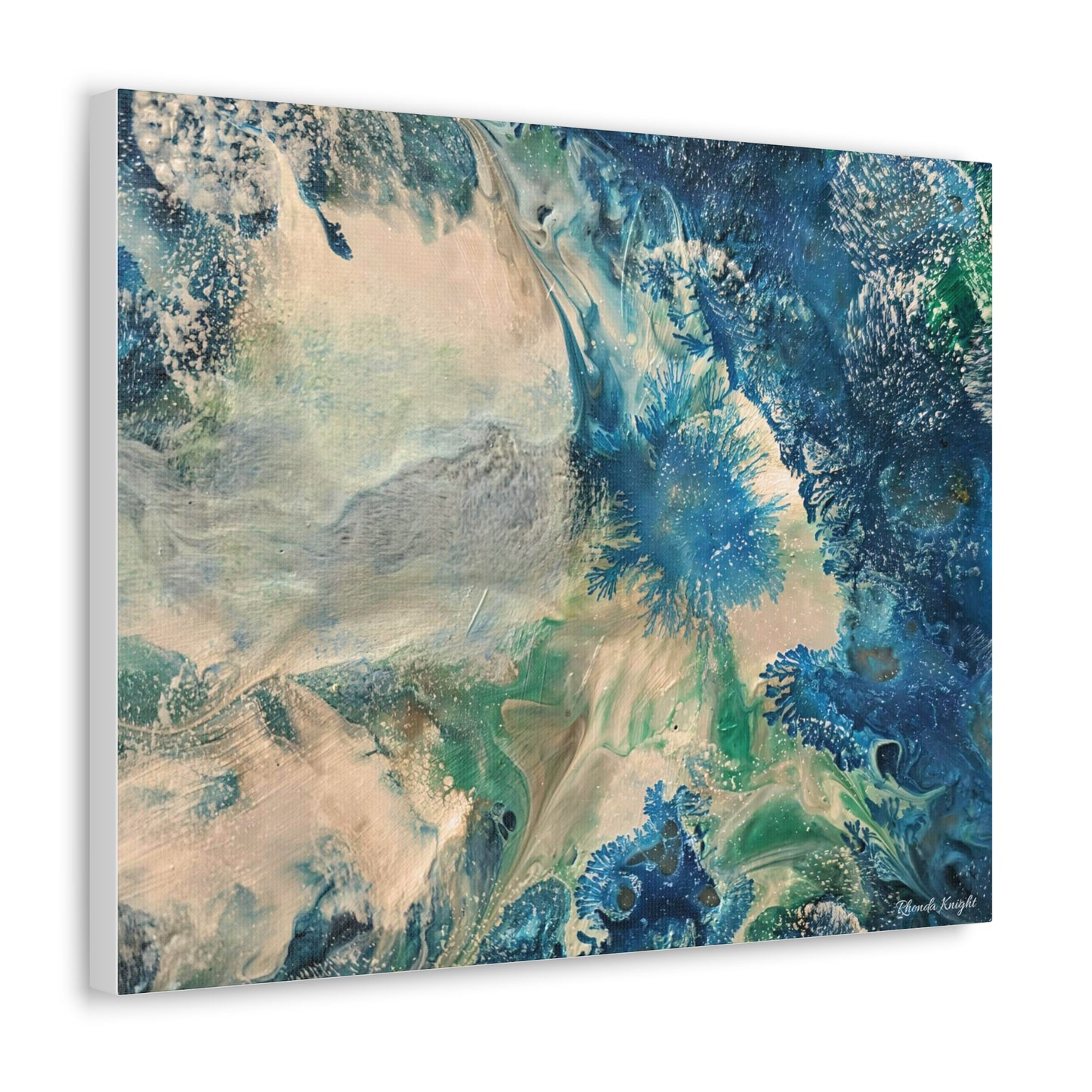 Canvas Gallery Wraps Wall Art Show Me Ocean Blue by Its A Art Vibe