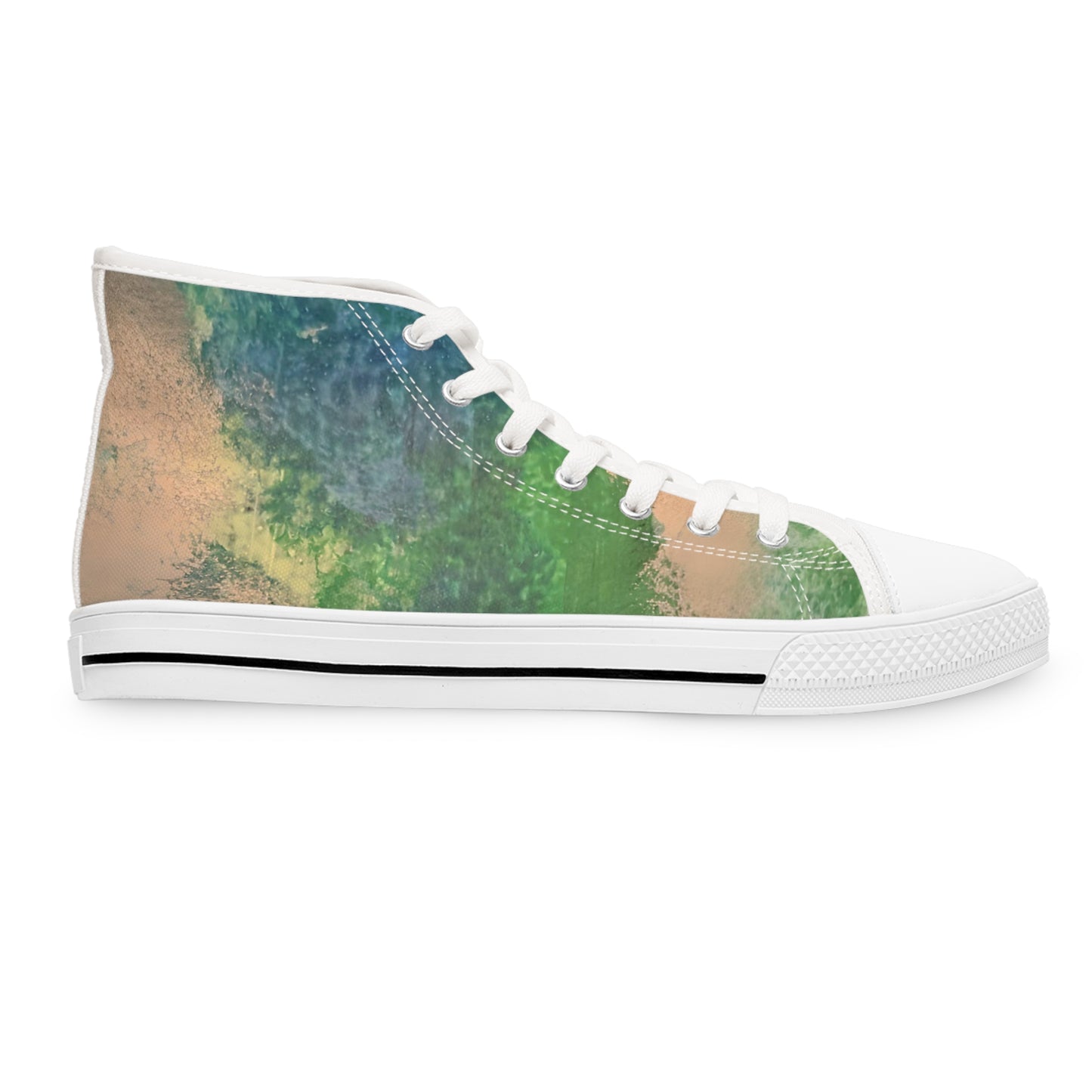 Women's High Top Sneakers Green