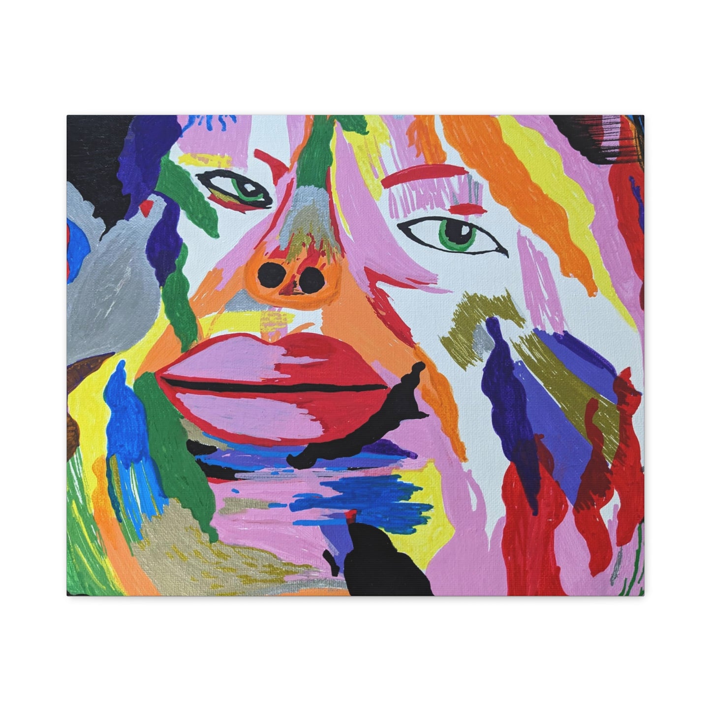 Canvas Gallery Wraps Wall Art Facing Life by Its A Art Vibe