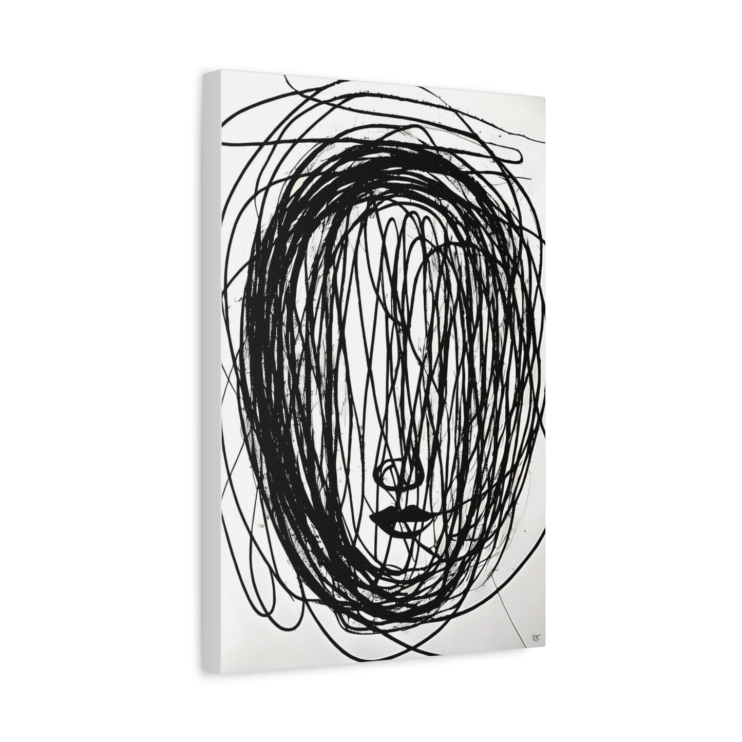 Matte Canvas, Stretched, 1.25" Original Art Printed to canvas by Its A Art Vibe