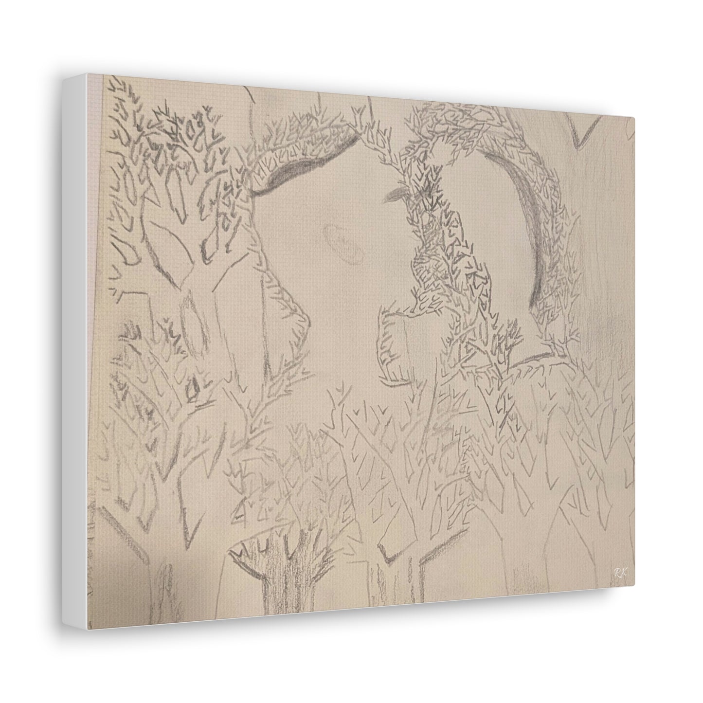 Canvas Gallery Wraps Wall Art Rooted by The Earth by Its A Art Vibe