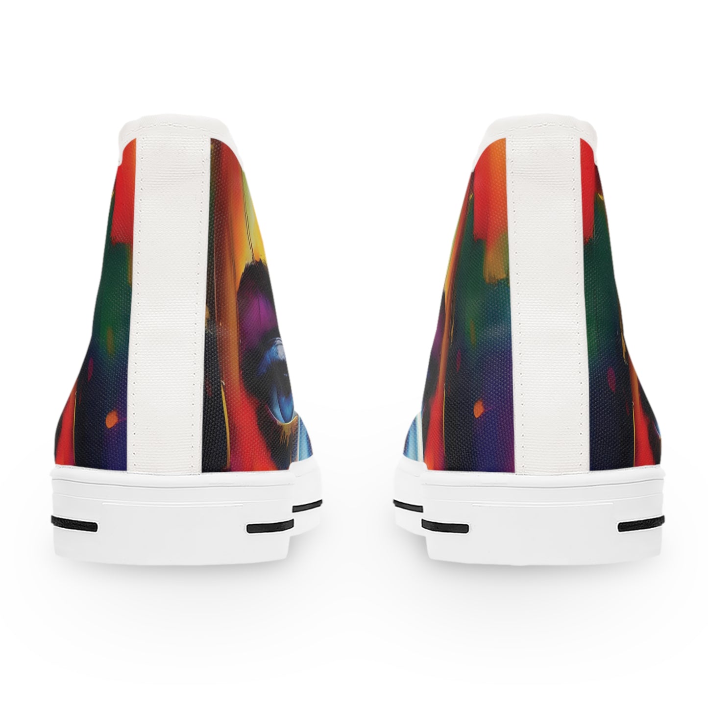 Women's High Top Sneakers Eyes See You by Its A Art Vibe