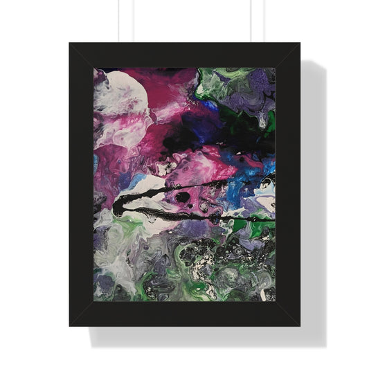 Framed Vertical Poster The Deepest Thought by Its A Art Vibe