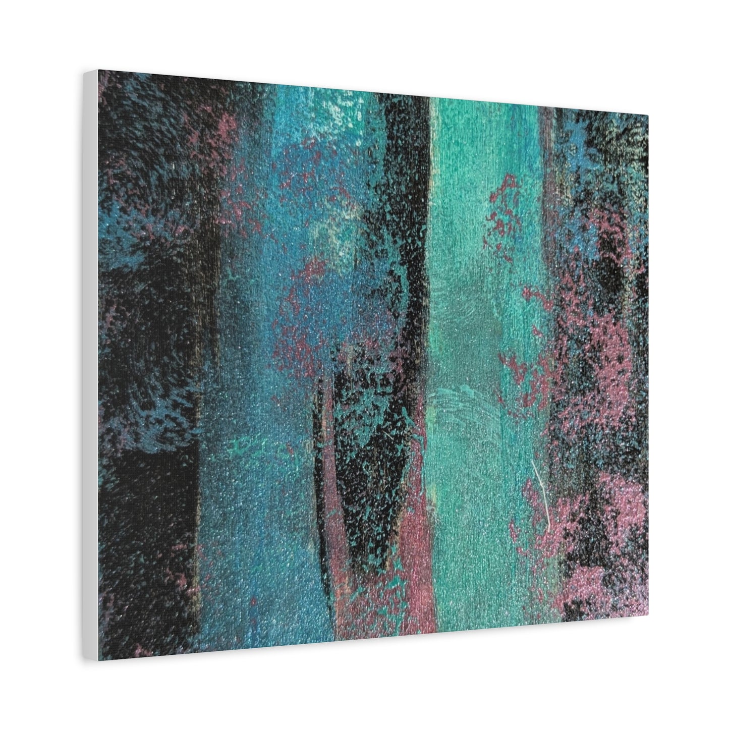 Canvas Gallery Wraps Rustic Blue Breeze by Its A Art Vibe 1 of 2