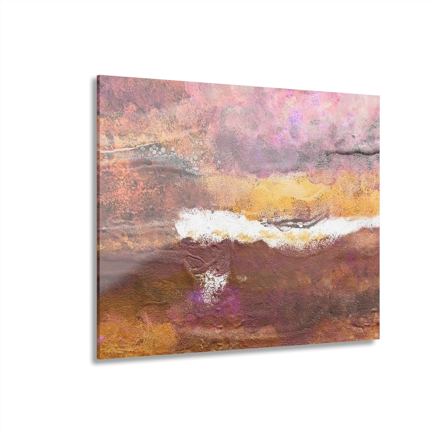 Acrylic Print Rustic Fire by Its A Art Vibe