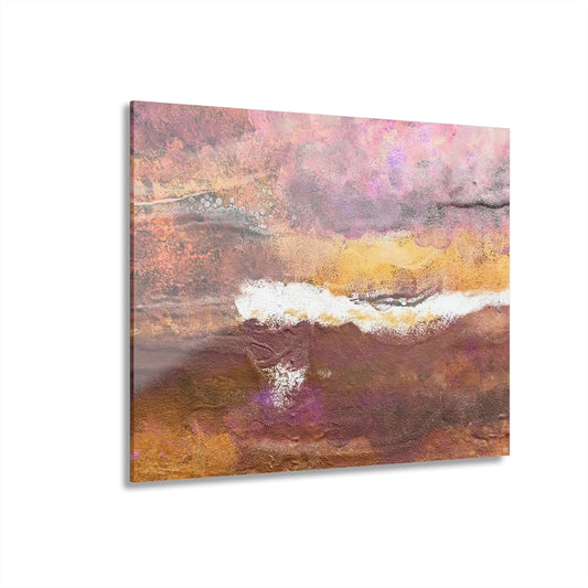 Acrylic Print Rustic Fire by Its A Art Vibe