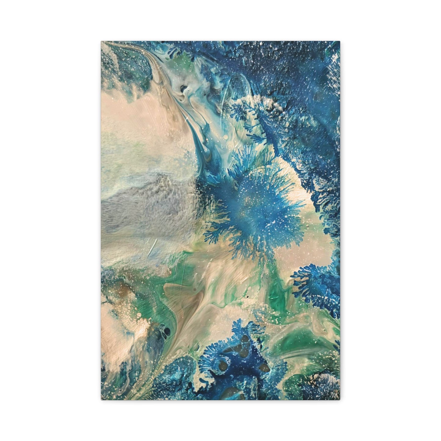 Canvas Print - Show Me Ocean Blue by Its A Art Vibe