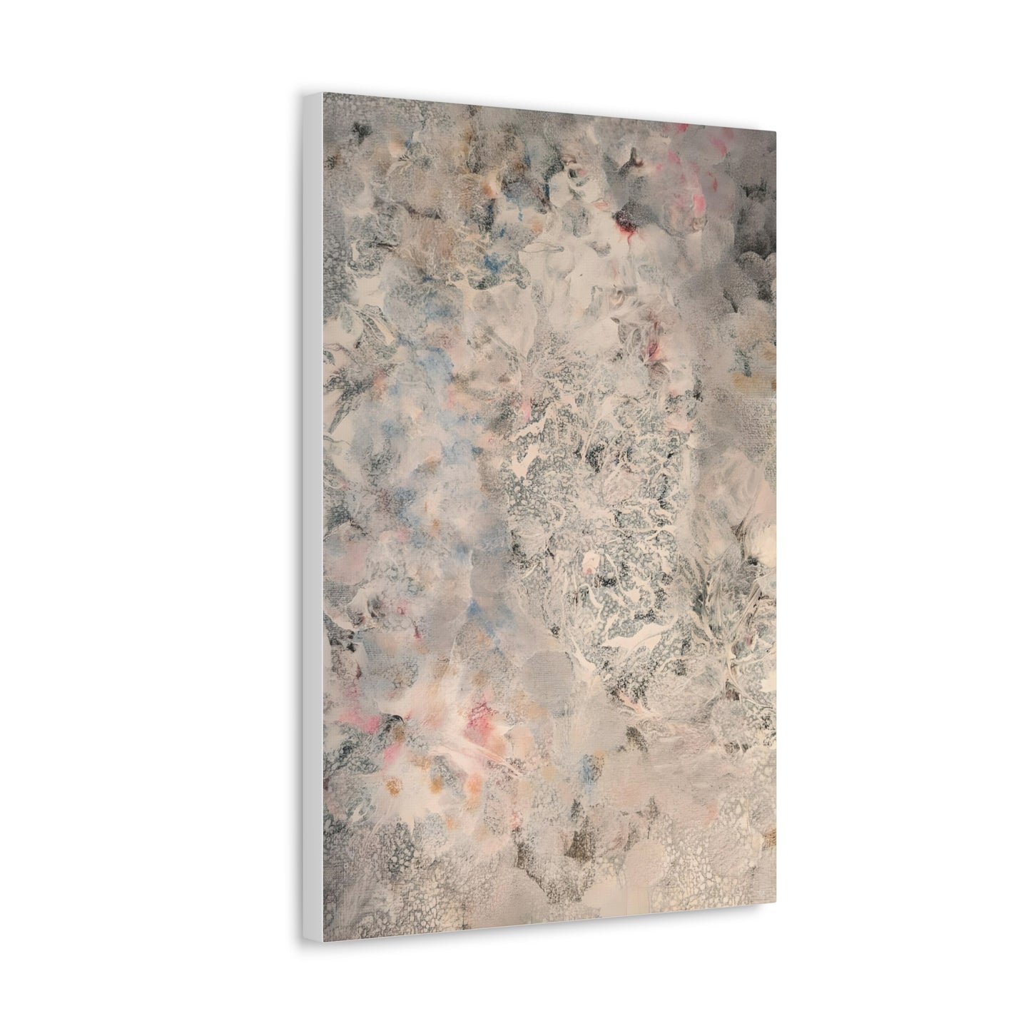 Canvas Gallery Wraps Abstract Gray Bae Light by Its A Art Vibe