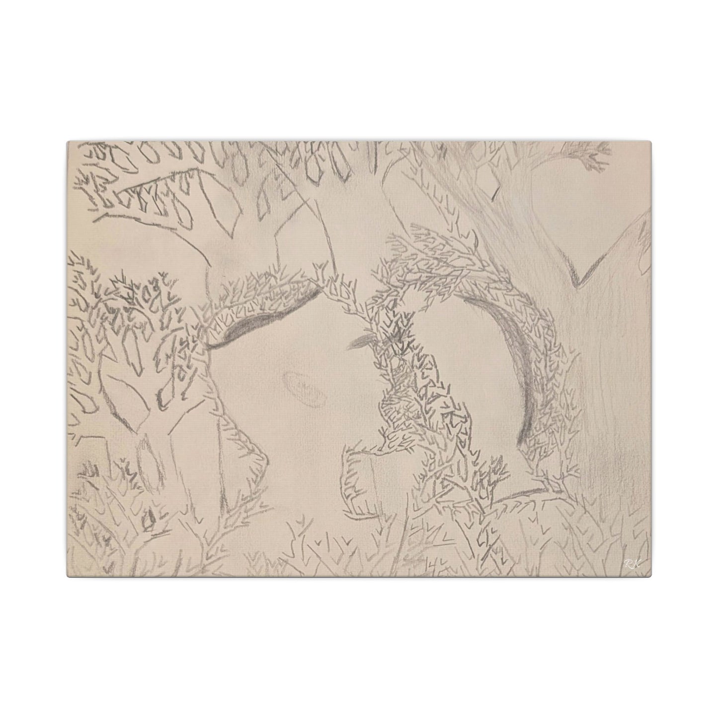 Canvas Gallery Wraps Wall Art Rooted by The Earth by Its A Art Vibe