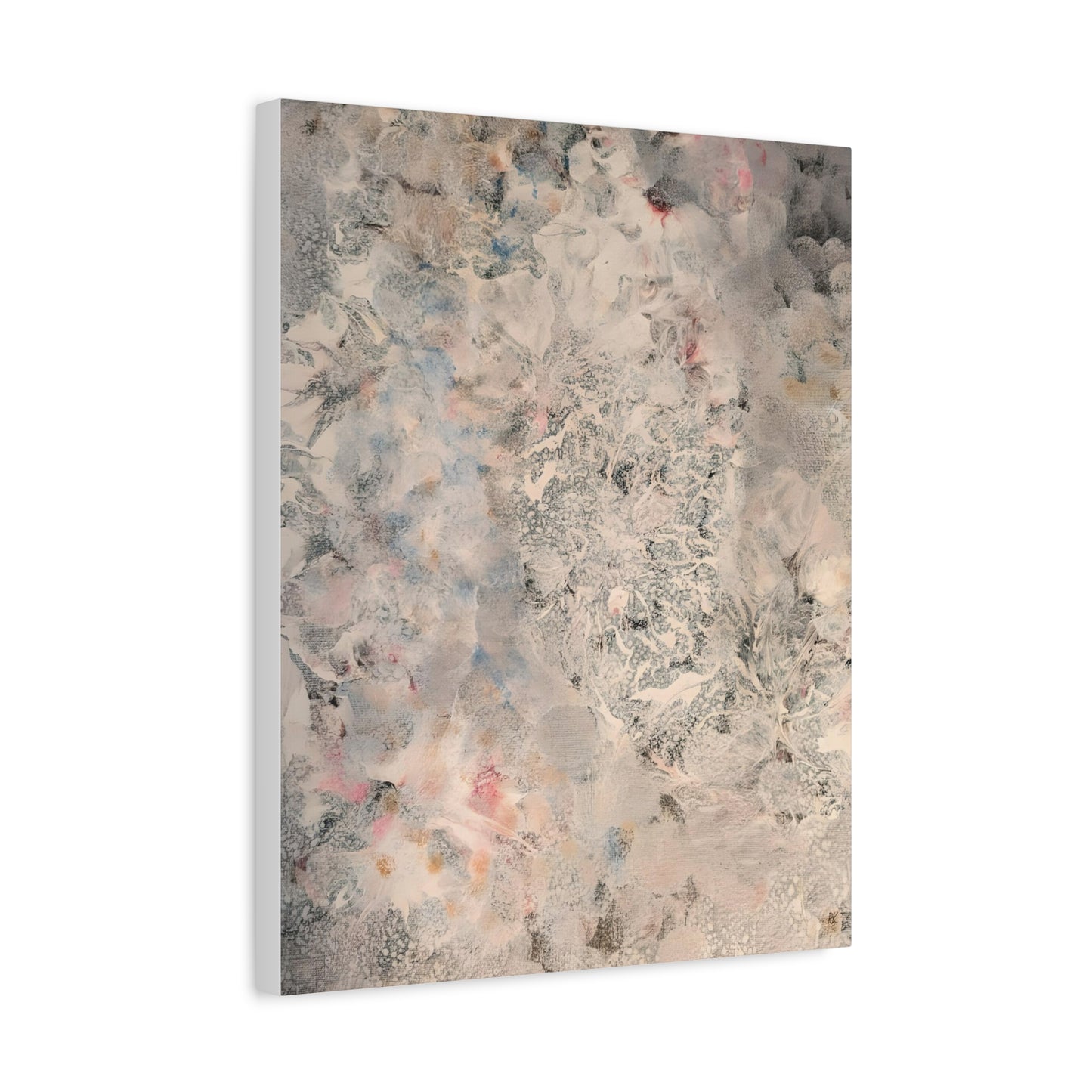 Stretched Canvas Wall Art, Abstract Artwork, Modern Home Décor, Elegant Living Room Accent, Gifts for Art Lovers